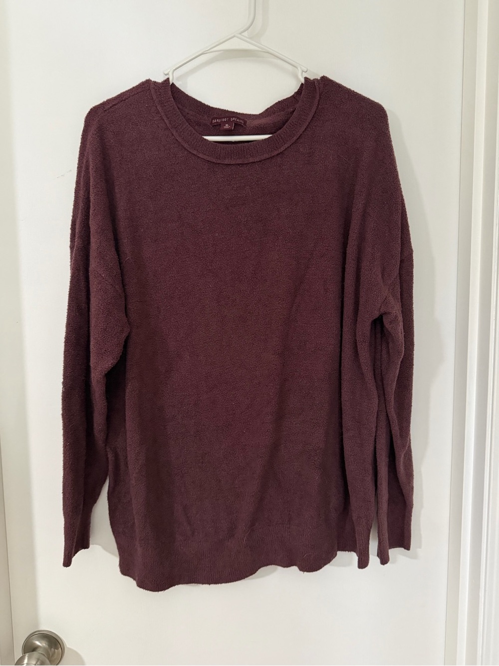 Barefoot Dreams Plum Crewneck Sweater